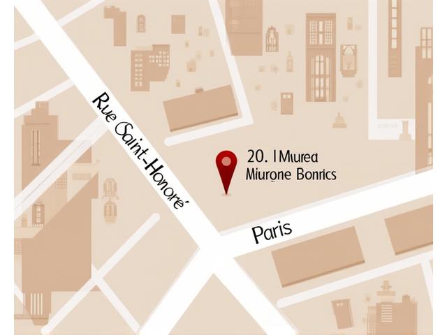 Carte de la localisation de Fleur Atelier à Paris